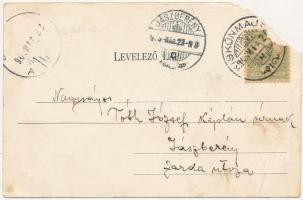 1905 Kiskunmajsa, Kápolna, Római katolikus templom, zárda. Törley Kornél kiadása. Floral (b)