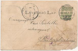 1905 Sümeg, Kisfaludy szobor, várrom, templom (b)