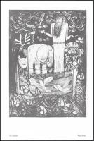 Kass János grafikái. Szeged, 1988, Szeged MVT VB Művéslődésügyi Osztálya. 16 reprodukcióval, papír m...