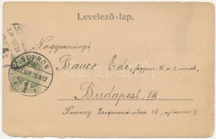 1902 Sopron, Evangélikus tanítóképezde. L. Kummert No. 158. (b)