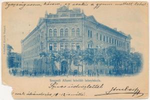 1900 Szeged, Állami felsőbb leányiskola. Schulhof Károly kiadása (b)