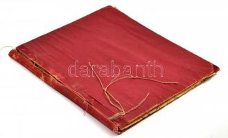 Reinitz Béla: Ady dalok - énekhangra zongora kísérettel. I-III. füzet, kissé sérült keménykötésben