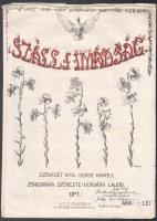 Szittya Horváth Lajos erdélyi székely dalszerző 10 db dedikált kottafüzete székely és erdélyi műdalo...