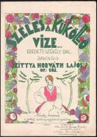 Szittya Horváth Lajos erdélyi székely dalszerző 10 db dedikált kottafüzete székely és erdélyi műdalo...