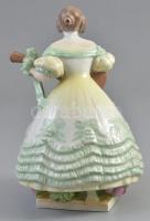 Herendi porcelán Déryné, kézzel festett, jelzett, hibátlan m: 22 cm