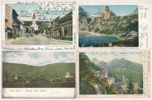 25 db RÉGI hosszúcímzéses város képeslap: 10 magyar és 15 külföldi / 25 pre-1910 town-view postcards: Hungarian and other European towns