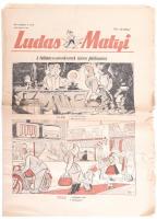 1956 Ludas Matyi XII. évf. 4. sz., 1956. január 26., Szerk.: Gádor Béla, Gáspár Antal, Tabi László, szakadásokkal, 8 p.