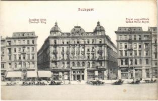 Budapest VII. Erzsébet körút, Royal nagyszálloda, Scheller Sándor üzlete