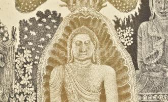 Berki Viola (1932-2001): Áldozat. Rézkarc, papír, jelzett. Számozott: 22/100. Paszpartuban. 29,5x19 ...