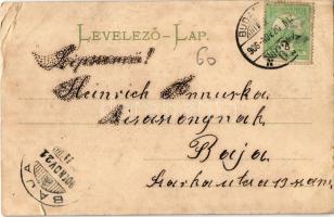 1906 Budapest VIII. Kerepesi út, Erzsébet körút (Blaha Lujza tér), villamos, Pesti Hazai Első Takaré...
