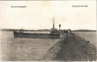 1946 Balatonboglár, gőzhajó állomás