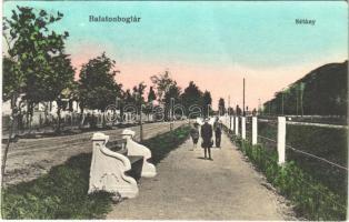 1916 Balatonboglár, sétány