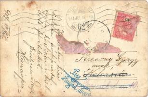 1913-1914 Magyar Testgyakorlók Köre II-ik csapata: Brüll Alfréd elnök, labdarúgó csapat, focicsapat....