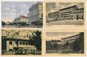 170 db MODERN magyar és külföldi város képeslap (kis alakúak is) / 170 modern Hungarian and other Eu...