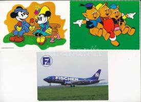 58 db MODERN motívum képeslap / 58 modern motive  postcards