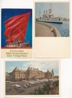 102 db MODERN orosz város képeslap / 102 modern Russian town-view postcards