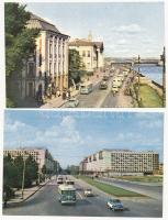 102 db MODERN orosz város képeslap / 102 modern Russian town-view postcards