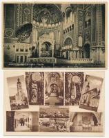 34 db RÉGI magyar város képeslap vegyes minőségben / 34 pre-1945 Hungarian town-view postcards in mi...