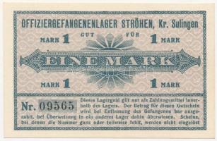 Német Birodalom / Ströhen / Tiszti hadifogolytábor ~1917. 1M T:I German Empire / Ströhen / Officers POW camp ~1917. 1 Mark C:UNC