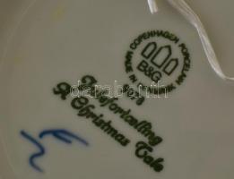 Bing&Grondhal dísztányér, 4 db, jelzett, levonóképes, hibátlan, d: 18 cm