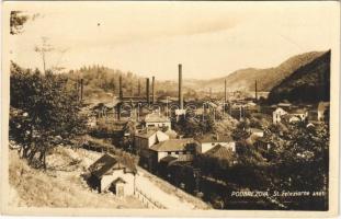 1947 Zólyombrézó, Podbrezová; Státne zeleziarne / vasgyár / ironworks, factory (EK)