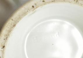 Óherendi, Herendi kávés kiöntő. Kézzel festett, jelzett (benyomott Herendi jelzéssel), kis hiány a r...