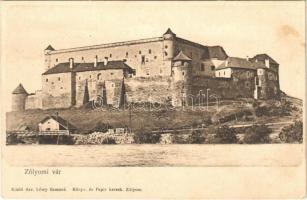 Zólyom, Zvolen; vár. Özv. Löwy Samuné kiadása / Zvolensky hrad / castle (EK)