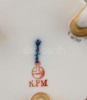 Antik KPM porcelán csésze Beethowen arcképével, angyalos díszítéssel. Kézzel festett, jelzett, hibát...