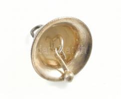 Ezüst (Ag) csengettyű, jelzett, nettó: 6,1 g