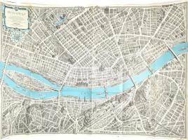 Vegyes Budapestet ábrázoló térkép tétel, 3 db: 

1972 Budapest távlati térképe. A műemlékek, emlék...