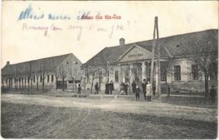 1912 Kisősz, Kis-Ősz, Gottlob; községi iskola / school. Zu haben bei Friedrich Ebinger