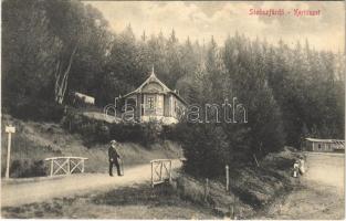 Stószfürdő, Stoósz-fürdő, Kúpele Stós; kertészet / horticulture, villa