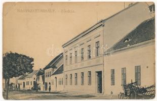 1925 Nagyszentmihály, Großpetersdorf, Grosspetersdorf; Fő utca / main street (b)