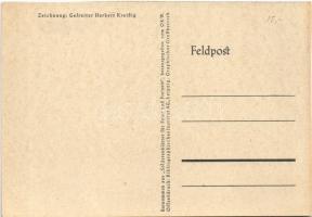 Sowjet-Idyll / Anti-Soviet propaganda, mocking art postcard with pigs. "Soldatenblätter für Fei...