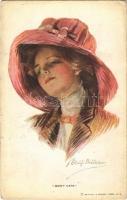 1913 I dont care! Lady art postcard. Reinthal & Newman No. 286. s: Philip Boileau (EK)
