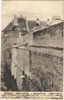 1913 Vöröskő, Cerveny Kamen; Bibervár. May Samuel kiadása / Bibersburg / castle (EK)