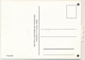 Justice for Hungary - mechanikus modern térképes irredenta lap. István A.I. de Kunéry The Hague-Neth...