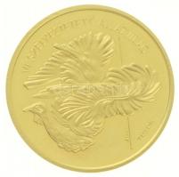 1994. 5000Ft Au "Veszélyeztetett állatvilág - Túzok" tokban (7,81g/0.584) T:1- (PP) ujjlen...