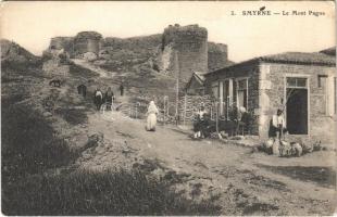 Izmir, Smyrne; Le Mont Pagus / Kadifekale / castle ruins (fa)