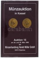 Münzauktion in Kassel - Auktion 15, 20 - Münzhandlung Harald Möller GmbH, 1995-2000. 2xklf árverési katalógus