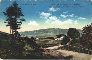 1914 Koniaków, Koniakau b. Istebna; Touristen-Gasthaus Frantzl (Schles. Beskiden) / Gospoda Frantzla / tourist house, inn (Silesian Beskids). Ed. Feitzinger No. 1220. (EK)
