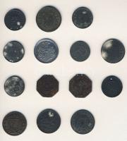 Német Birodalom / Császárság / Weimari Köztársaság 1917-1919. 14 db (13 klf) T:2/3, 3