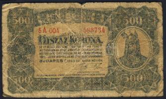 1923. 500K, 1000K (2x), 10.000K T:III/IV, IV