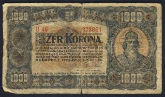 1923. 500K, 1000K (2x), 10.000K T:III/IV, IV