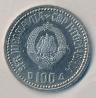 Jugoszlávia 1987. 100D "Karadzsics" eredeti tokban tanúsítvánnyal T:1 (eredetileg PP) 
Yu...