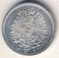 Német Birodalom / Császárság 1876. F 20Pf Ag T: 2+/2