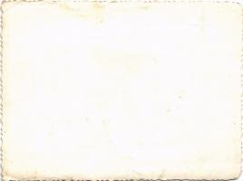 Cserkészek tábori miséje / Hungarian boy scouts' field mass. photo (non PC) (szakadás / tear)