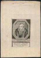 Joannes Welser. Reipublica Noribergen. Fis Duumvir 1534. Rézmetszetű porté 14x9 cm