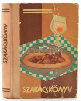 Venesz József (szerk.): Szakácskönyv. Bp., 1963, Minerva. Nyolcadik kiadás. Kiadói kopott félvászon-kötésben.