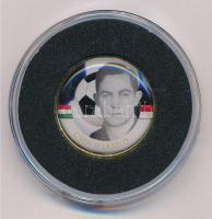 2004. 50c Cu-Al-Zn hátlapon multicolor kép Cseh II László labdarúgóról T:1-